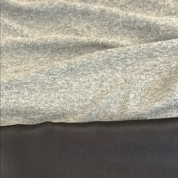 One Clothing Cream and Gray Fitted Tunic Cap Sleeve Top - Picture 8 of 8